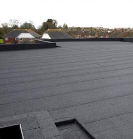 рулонные мастичные кровли - тип 3