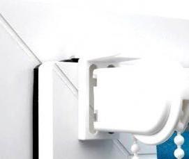 рулонные шторы без монтажа - вариант 1