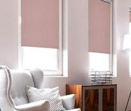 рулонные шторы цвет бежевый - вариант 4