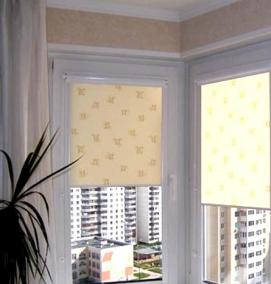 рулонные шторы на окна - вариант 2