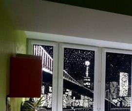 рулонные шторы ночные - тип 4