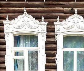 русские деревянные окна - модель 1