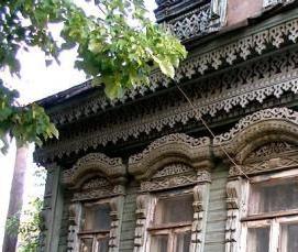 русские деревянные окна - модель 4