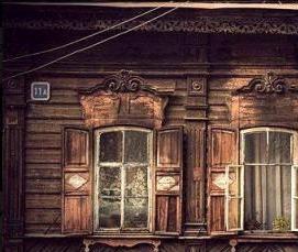 русские деревянные окна - модель 2