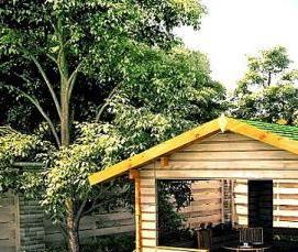 садовые беседки из дерева - модель 3