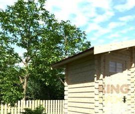 садовые беседки из минибруса - вариант 1