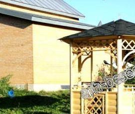 садовые летние беседки - тип 4