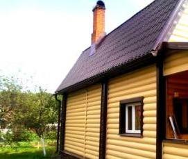 Блок хаус пластиковый - модель 2