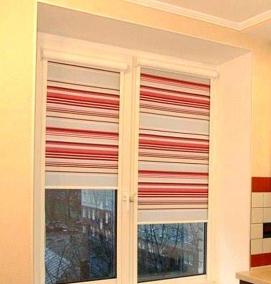 салатовые рулонные шторы - тип 3