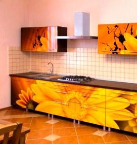 самоклеящаяся пленка на стену на кухню - тип 4