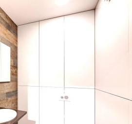 самоклеящаяся пленка на стену в ванную комнату - модель 3