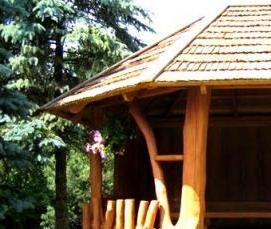 самые дешевые беседки из дерева - тип 4