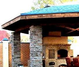 самые дешевые беседки из дерева - тип 3