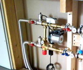 сантехнические работы в частном доме - модель 3