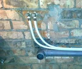 сантехнические работы в загородном доме - тип 1