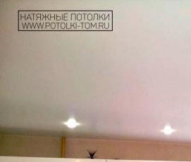 сатиновые пвх натяжные потолки - модель 4