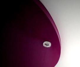 сатиновый двухуровневый натяжной потолок - модель 2