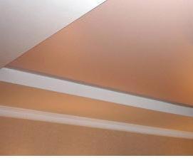 сатиновый натяжной потолок - вариант 4