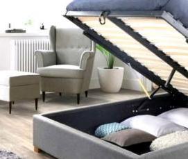 сборка кровати с подъемным механизмом - вариант 2