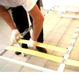 сборка основания кровати - тип 4