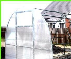 сборная теплица из профильной трубы - тип 1