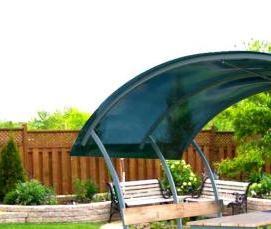 сборные беседки для дачи - вариант 1