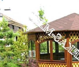 сборные беседки из дерева - тип 2