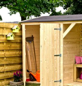 сборные сараи и хозблоки для дачи - тип 1