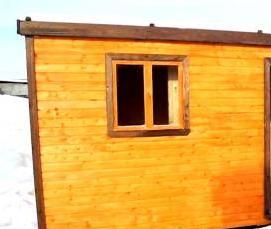 сборные щитовые бытовки - модель 2