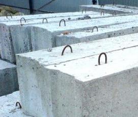 сборные железобетонные блоки фундаментные - вариант 1