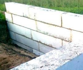 сборные железобетонные блоки фундаментные - вариант 4