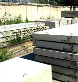 сборные железобетонные плиты - модель 3