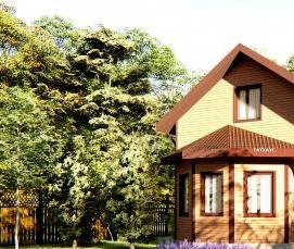 сборный дом 6х6 м - тип 2