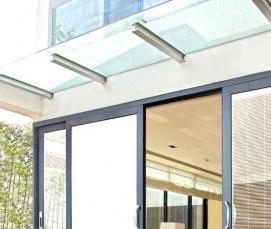 сдвижные алюминиевые окна для веранды - тип 4