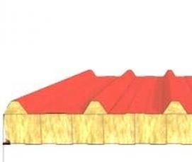 сэндвич-панель мп тсп 150 - вариант 4