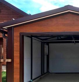 сэндвич-панели под гараж - модель 4