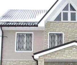 сэндвич-панели под кирпич - вариант 4