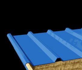 сэндвич-панели с минеральной ватой - модель 4