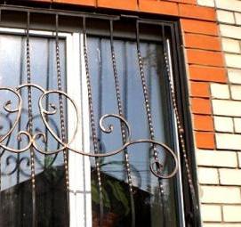 съемные решетки на окна - вариант 2