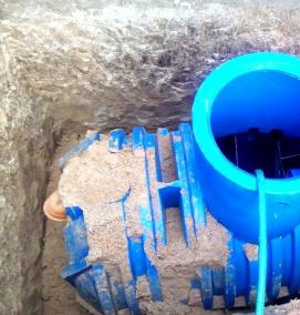 Глубокой биологической очистки - вариант 2