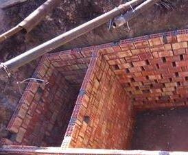 Из кирпича без откачки - тип 2