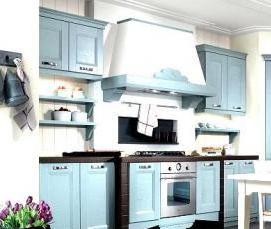 серо-голубая столешница - модель 3