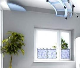 серо-голубая столешница - модель 2