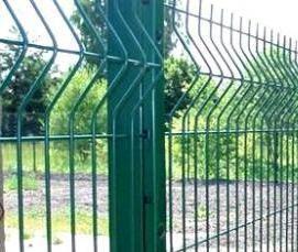 сетка секционная заборная сварная - модель 4