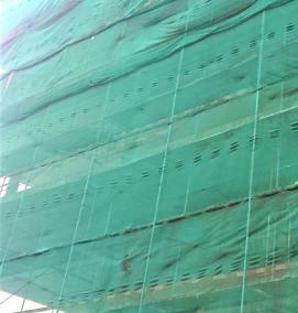 сетка строительная фасадная защитная для лесов - тип 1