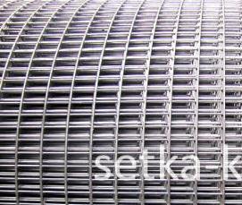 сетка сварная 50 на 50 мм 5 мм в картах - модель 1