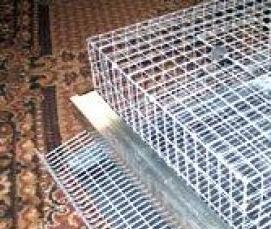 сетка сварная оцинкованная 10 на 10 мм 1.4 мм - модель 2