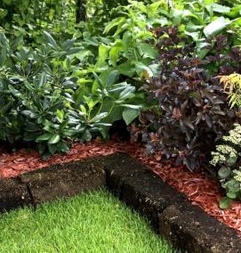 щепа лиственницы для мульчирования - тип 3