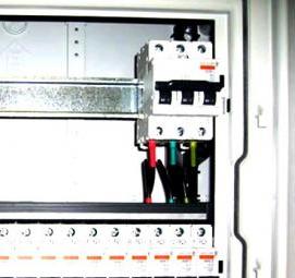 щиток электрический под автоматы металлический - модель 4