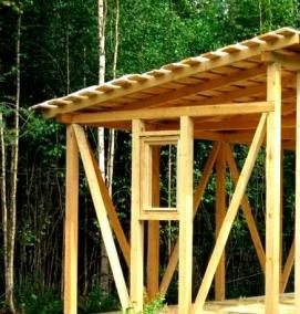 щитовой хозблок - вариант 1